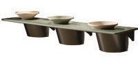 Vessel Sink Lav Deck Straight Edge